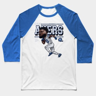 Cam Akers Los Angeles R Cartoon Baseball T-Shirt